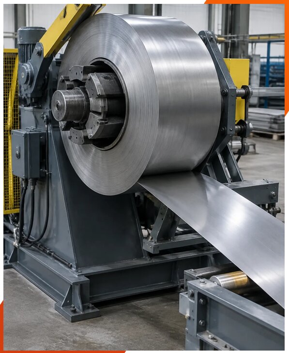Поставка разматывателей рулонного металла от 354970 р. | ЮнионикРу